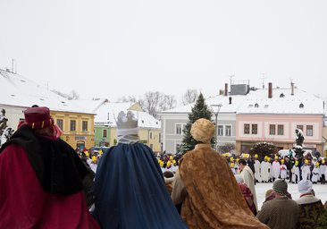 Tříkrálová sbírka s živým betlémem - ve vedlejší roli také slepice