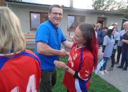 Dekorování vítězů