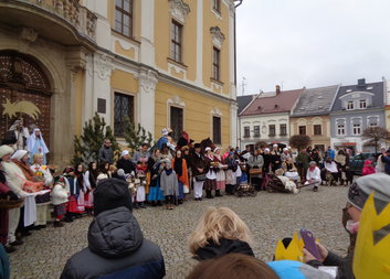 Poslední nadechnutí vánoční atmosféry - tříkrálová sbírka v Poličce