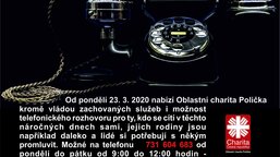 Telefonická pomoc osamělým 