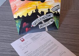 Poděkovali jsme obrázkem i slovem 