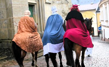 Takhle to vypadá, když jste v průvodu první skupinka :) 