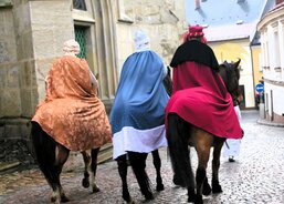 Takhle to vypadá, když jste v průvodu první skupinka :) 