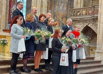 Jedno z ocenění Charity převzala Mgr. Markéta Šafářová