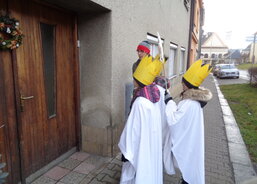 Zazvonit na první dům chce odvahu:)