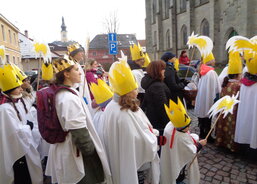 Cestou zaklepat na pana faráře