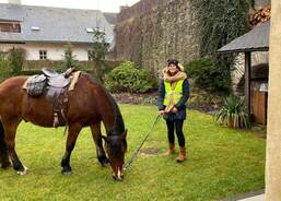 Koně je třeba též občerstvit