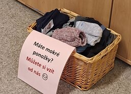 Letos naštěstí bylo hezky a nikdo nepromrzl, ale i na to jsme připraveni