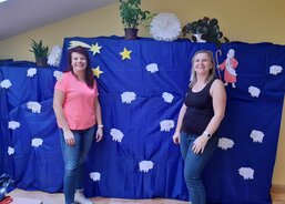 S výzdobou pomáhaly děti a učitelky z poličských MŠ a ZŠ. Děkujeme!