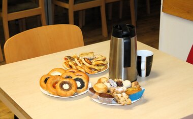 Občerstvení pro koledníky 