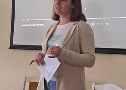 Petra Habrmanová za RC Podané srdce, které podporuje rodiny s dětmi na autistickém spektru