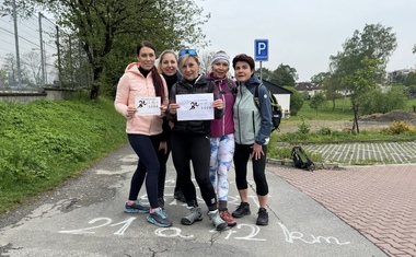 Milí běžci, milé běžkyně, děkujeme za podporu! 