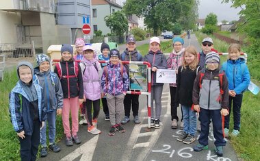 Žáci ze ZŠ Pustá Kamenice