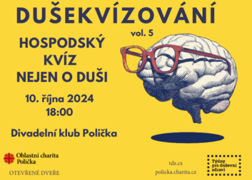 Dušekvízování vol. 5 bude 10. října! Přihlaste svůj tým včas!