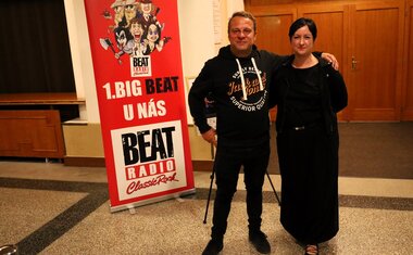 Manažer kapely a ředitelka Petra Zahradníková